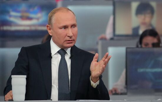 Direct Line with Vladimir Putin