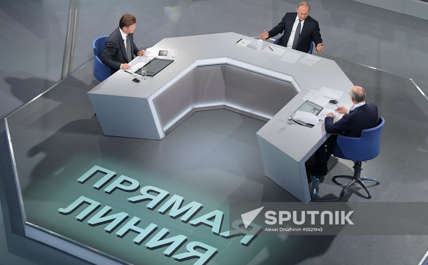 Direct Line with Vladimir Putin