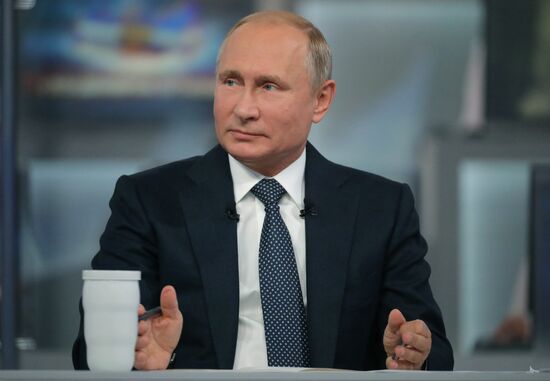 Direct Line with Vladimir Putin