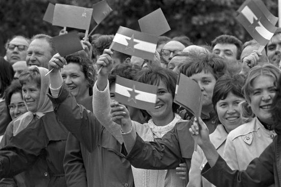 Josip Broz Tito visits USSR