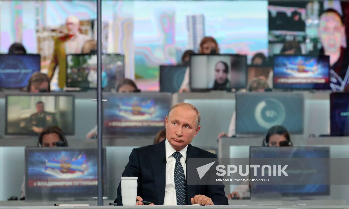 Direct Line with Vladimir Putin