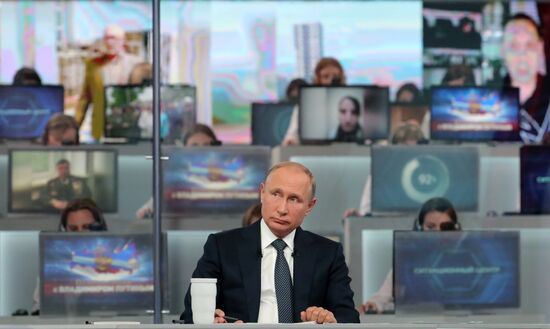 Direct Line with Vladimir Putin