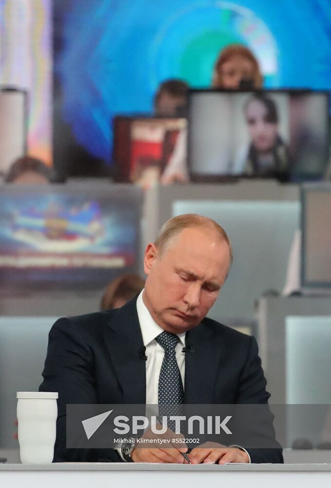 Direct Line with Vladimir Putin