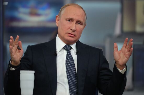 Direct Line with Vladimir Putin