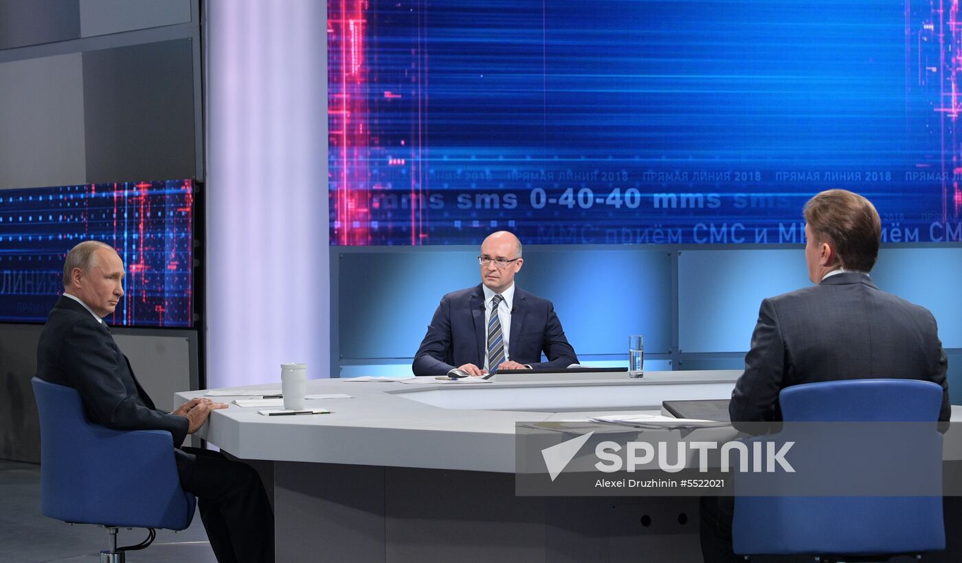 Direct Line with Vladimir Putin