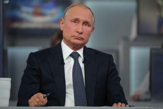 Direct Line with Vladimir Putin