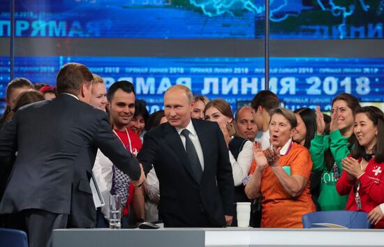 Direct Line with Vladimir Putin