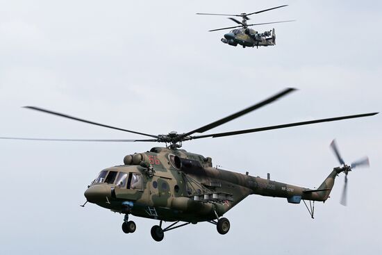 Special tactic drill in Southern Military District