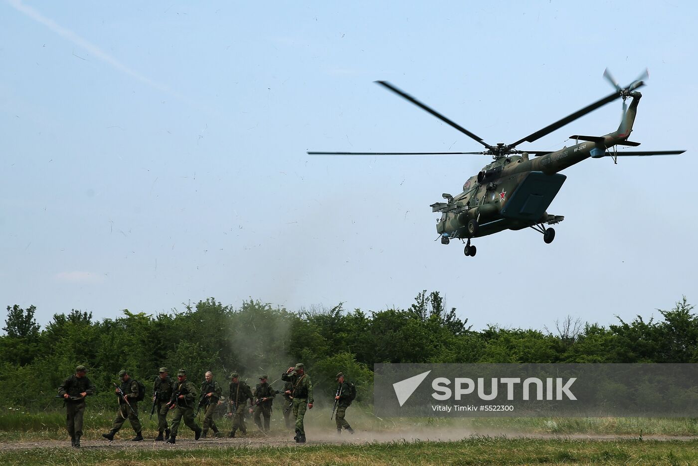 Special tactic drill in Southern Military District