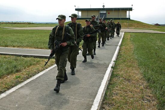 Special tactic drill in Southern Military District