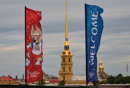 Russia World Cup Preparations Saint Petersburg
