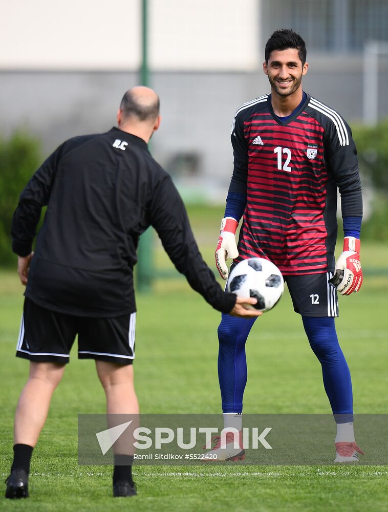 Russia World Cup Iran Training