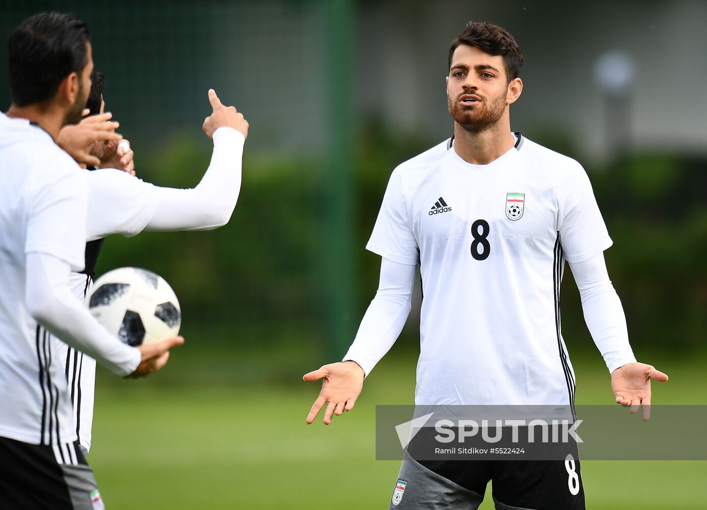Russia World Cup Iran Training