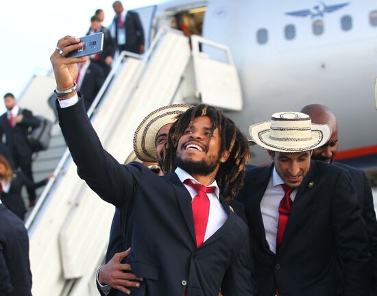 Russia World Cup Panama Arrival