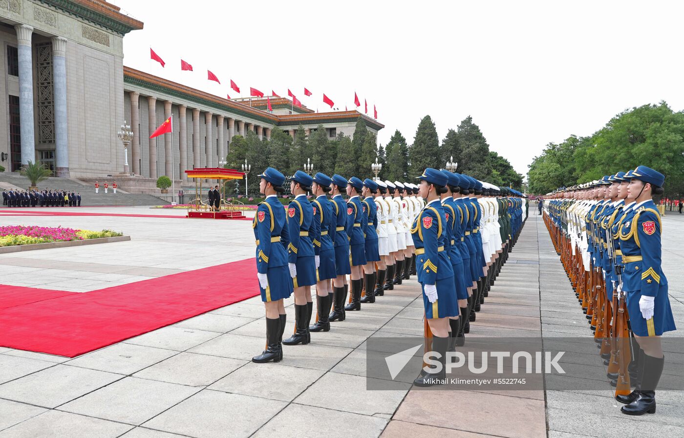 President Vladimir Putin's state visit to China