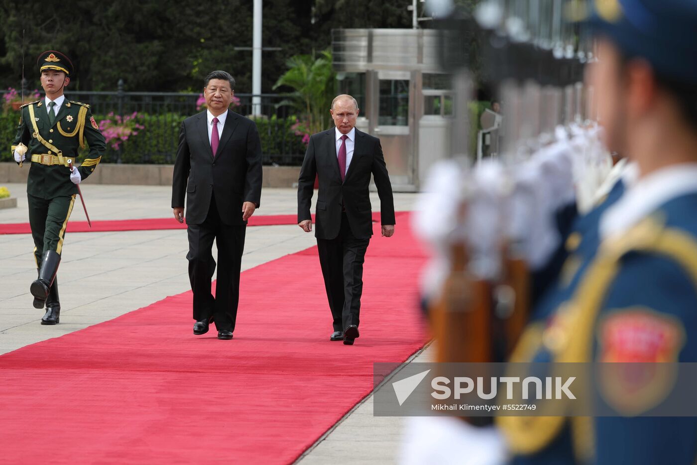 President Vladimir Putin's state visit to China