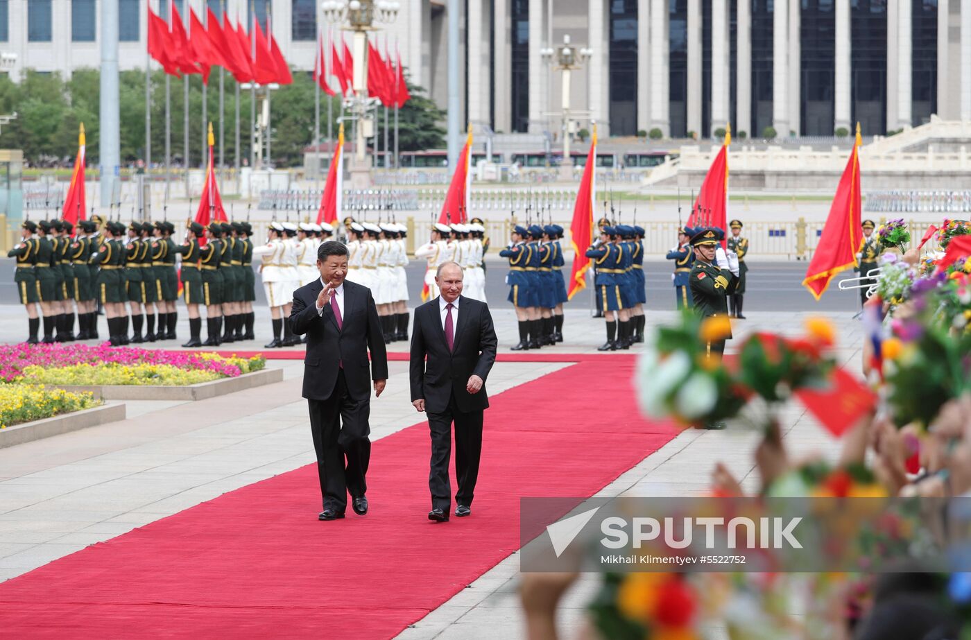 President Vladimir Putin's state visit to China