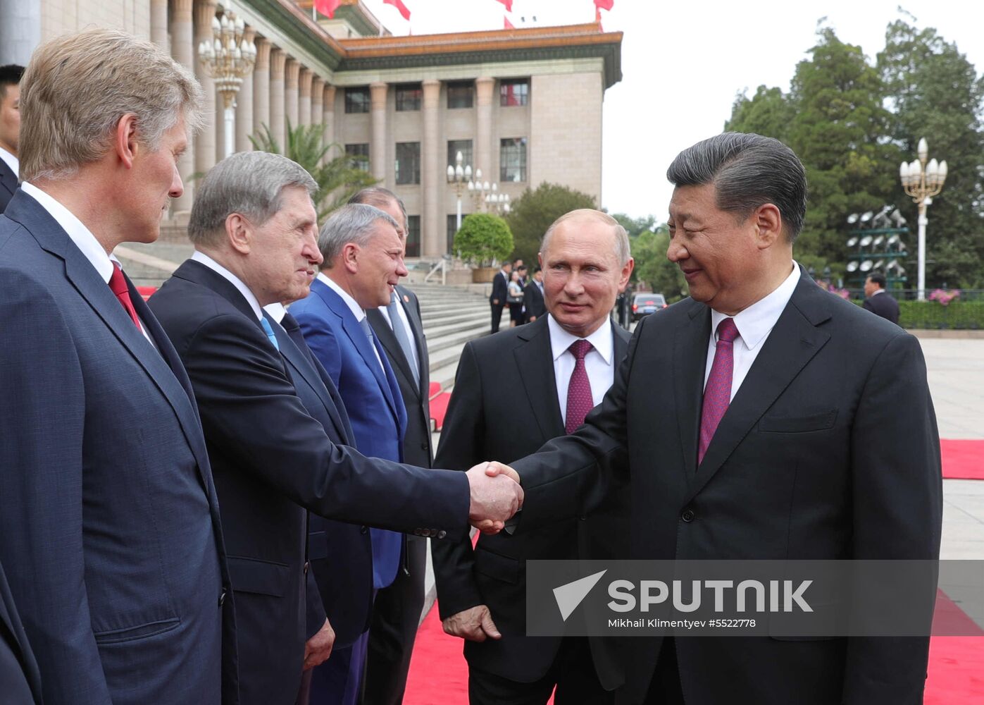 President Vladimir Putin's state visit to China