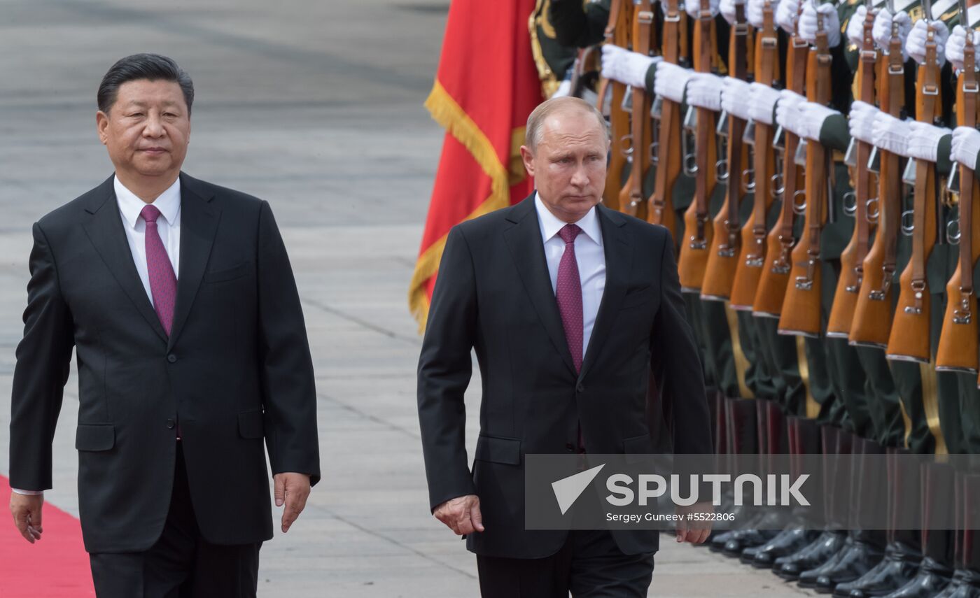 President Vladimir Putin's state visit to China