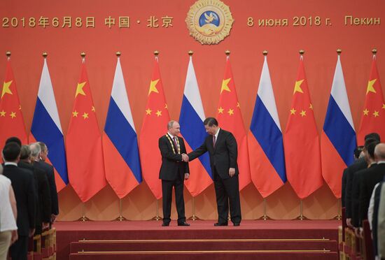 President Vladimir Putin's state visit to China