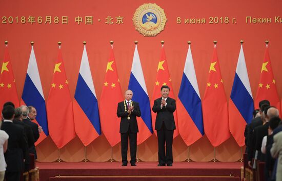 President Vladimir Putin's state visit to China