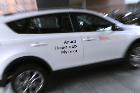 Yandex presents Yandex.Auto: Concept of Future project