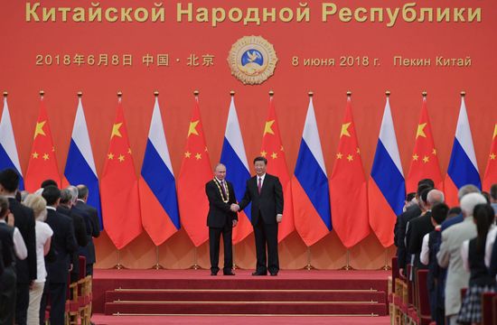 President Vladimir Putin's state visit to China