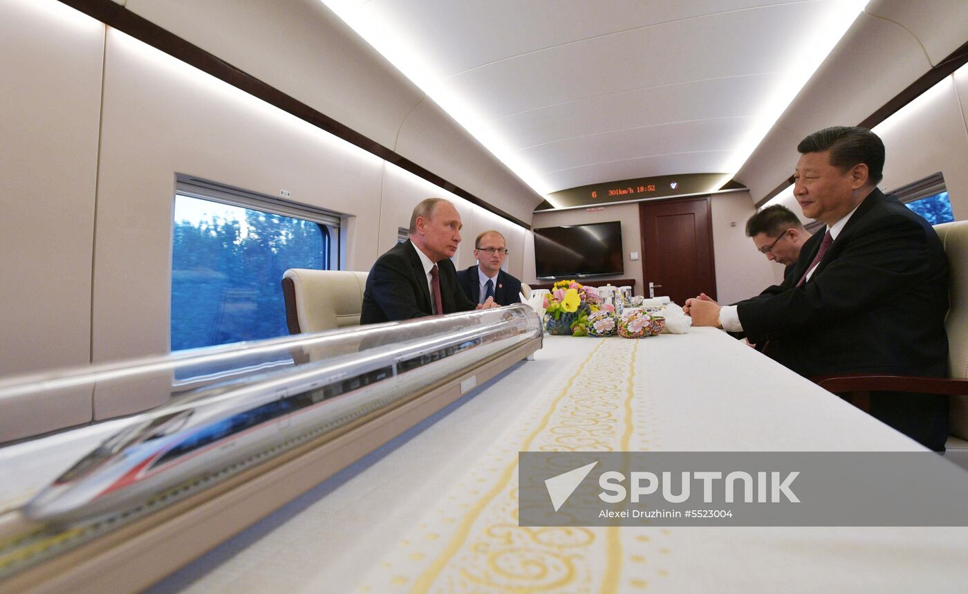 President Vladimir Putin's state visit to China