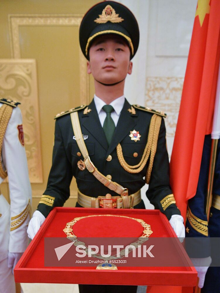 President Vladimir Putin's state visit to China