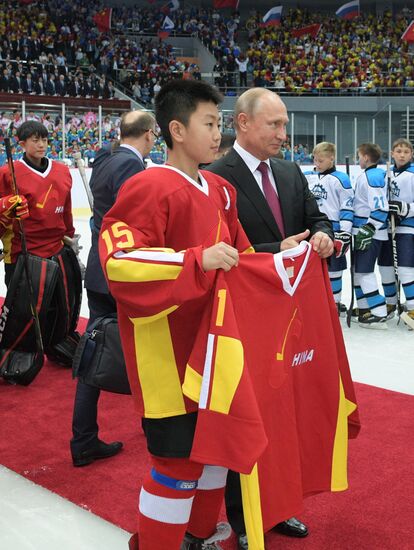 President Vladimir Putin's state visit to China