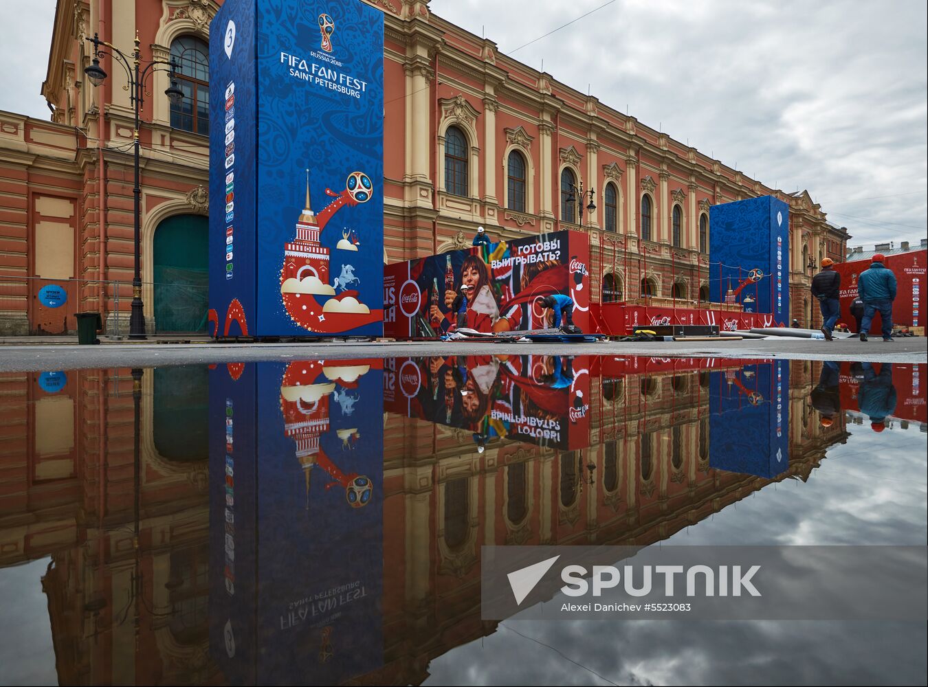 Russia World Cup Preparations  St. Petersburg