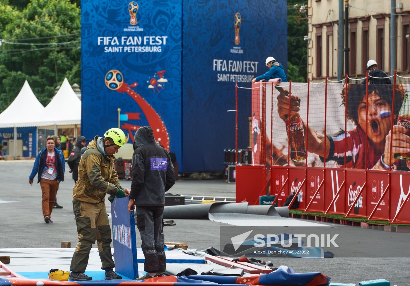 Russia World Cup Preparations  St. Petersburg