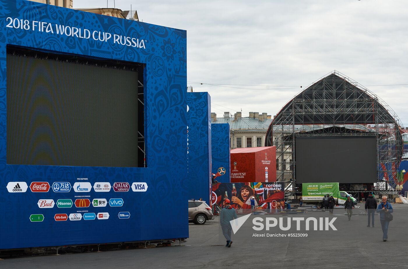 Russia World Cup Preparations  St. Petersburg