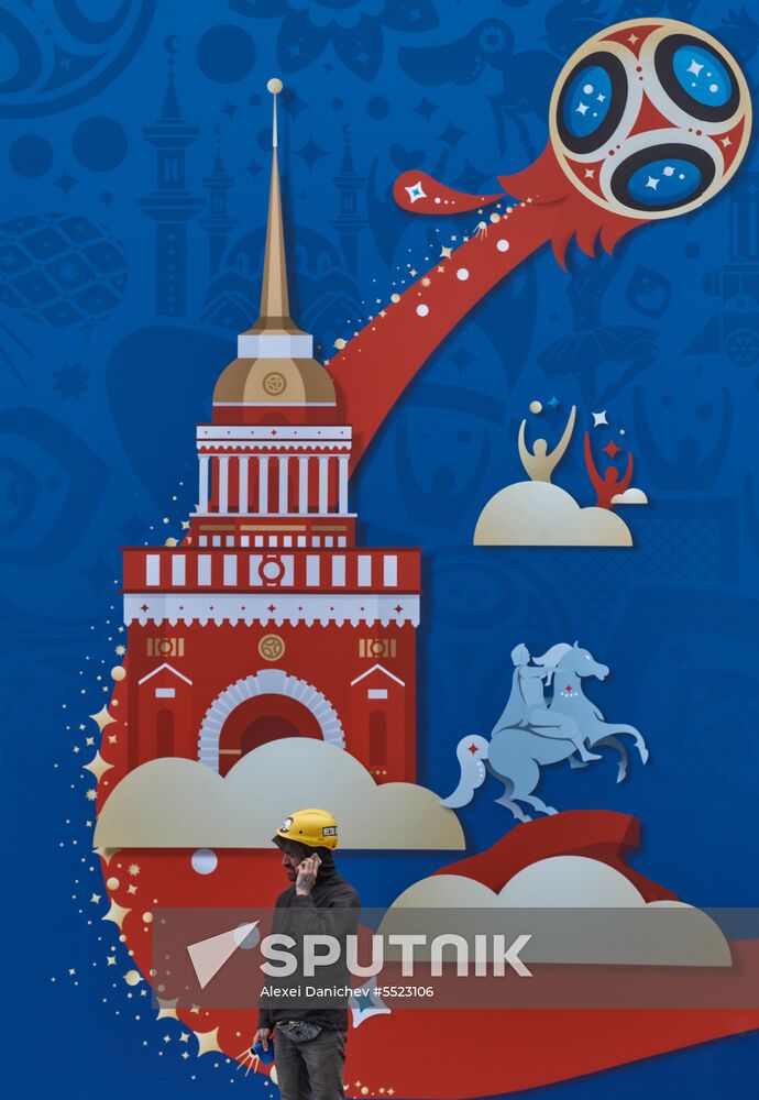 Russia World Cup Preparations  St. Petersburg