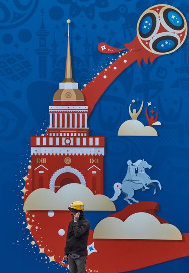 Russia World Cup Preparations  St. Petersburg