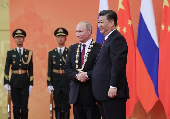 President Vladimir Putin's state visit to China