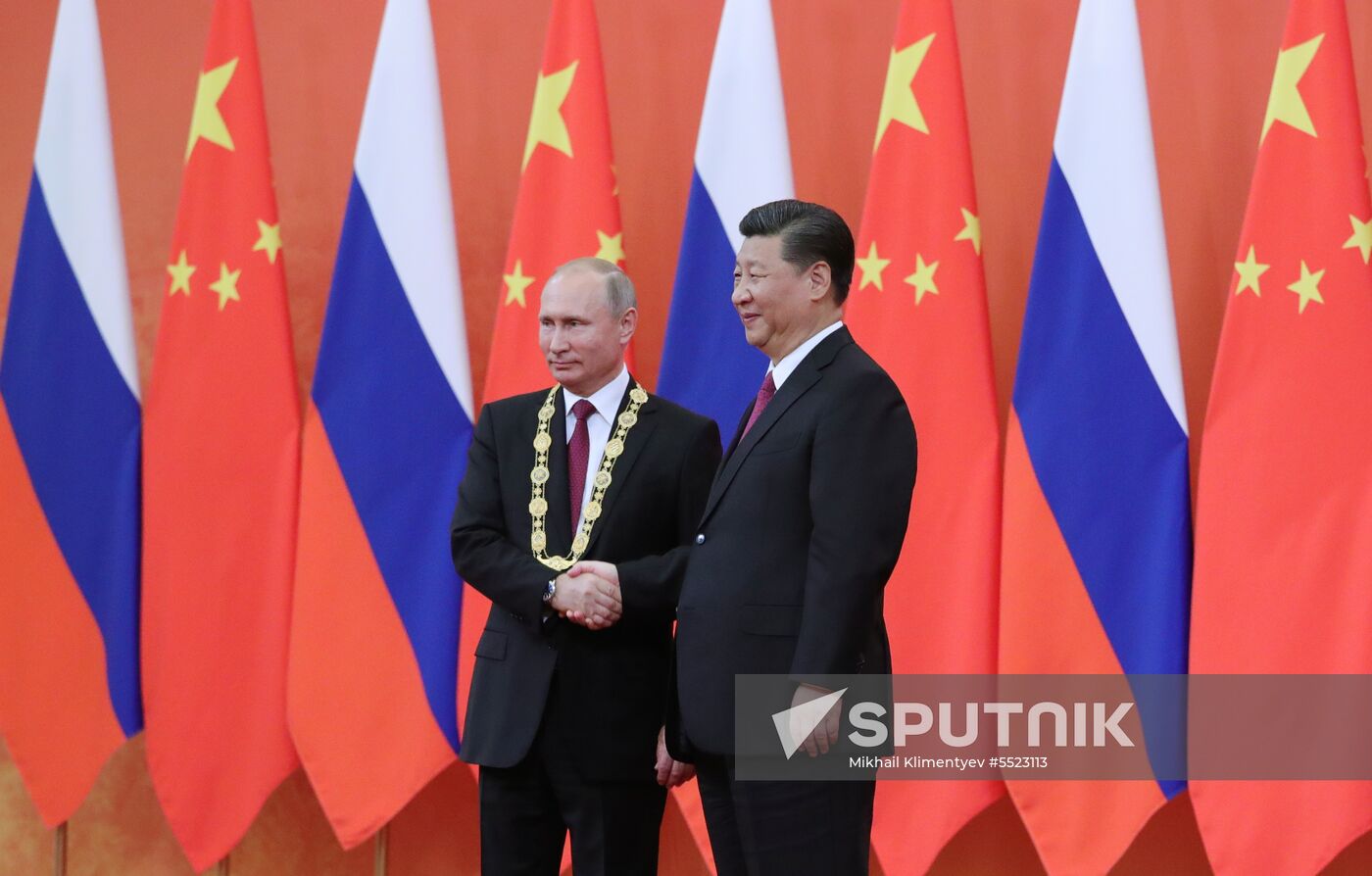 President Vladimir Putin's state visit to China