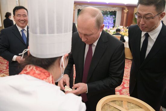 President Vladimir Putin's state visit to China