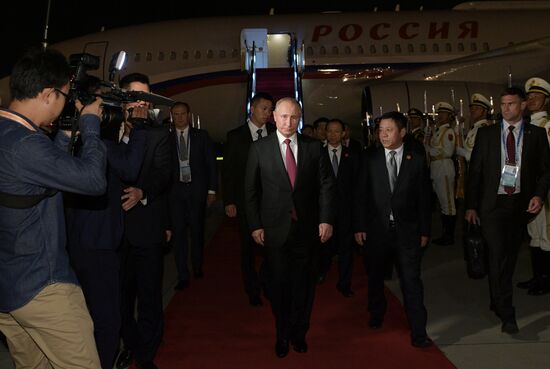 President Vladimir Putin's state visit to China
