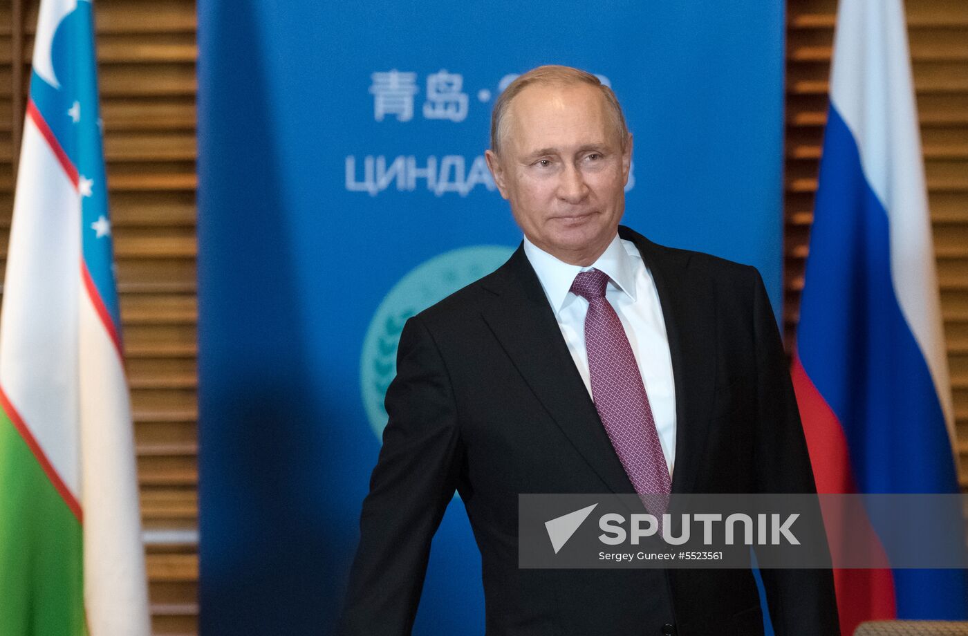 President Vladimir Putin at SCO Summit in China