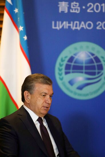 President Vladimir Putin at SCO Summit in China