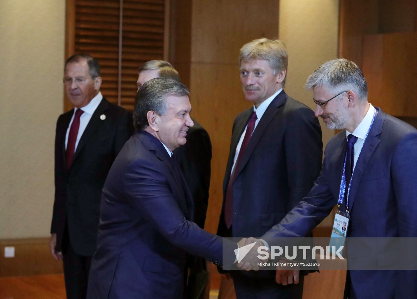 President Vladimir Putin at SCO Summit in China