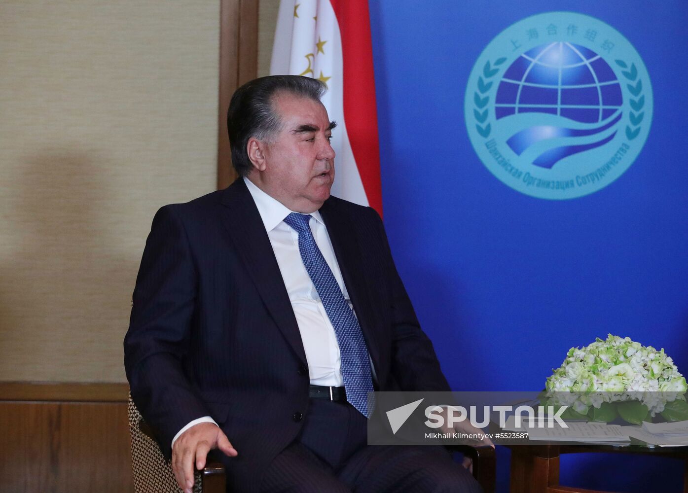 President Vladimir Putin at SCO Summit in China