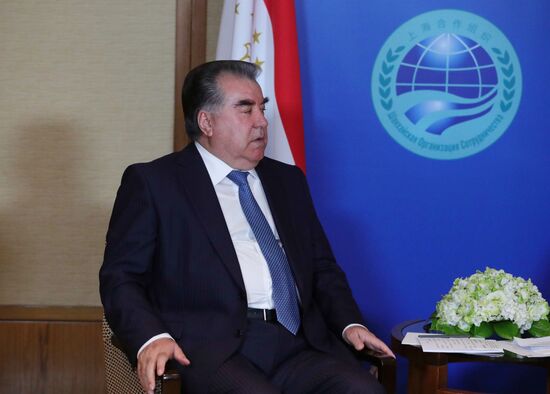 President Vladimir Putin at SCO Summit in China