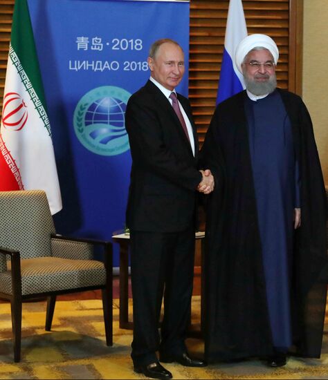 President Vladimir Putin at SCO Summit in China