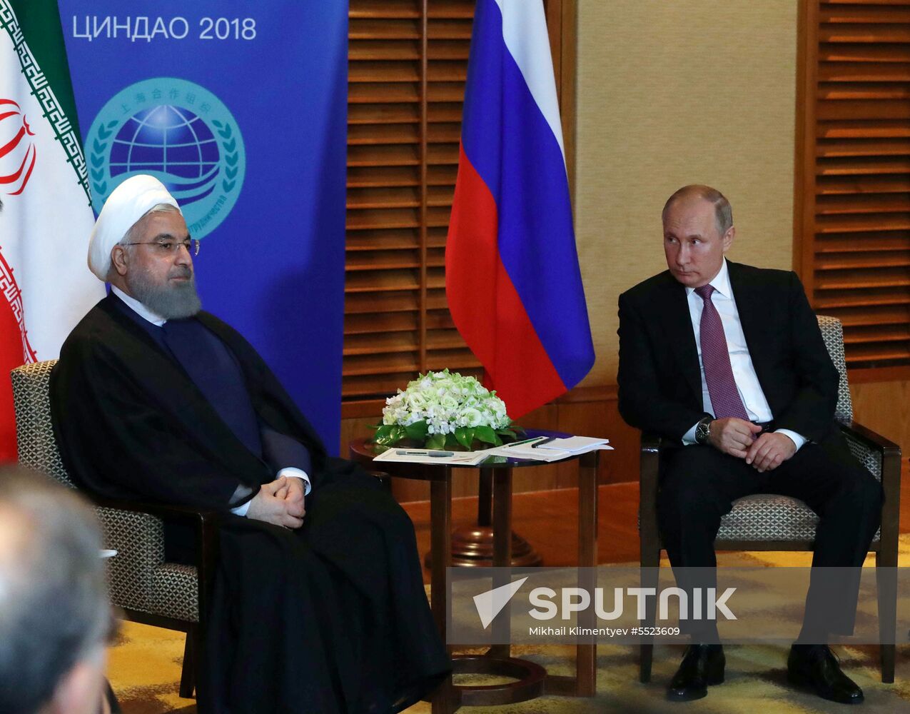 President Vladimir Putin at SCO Summit in China