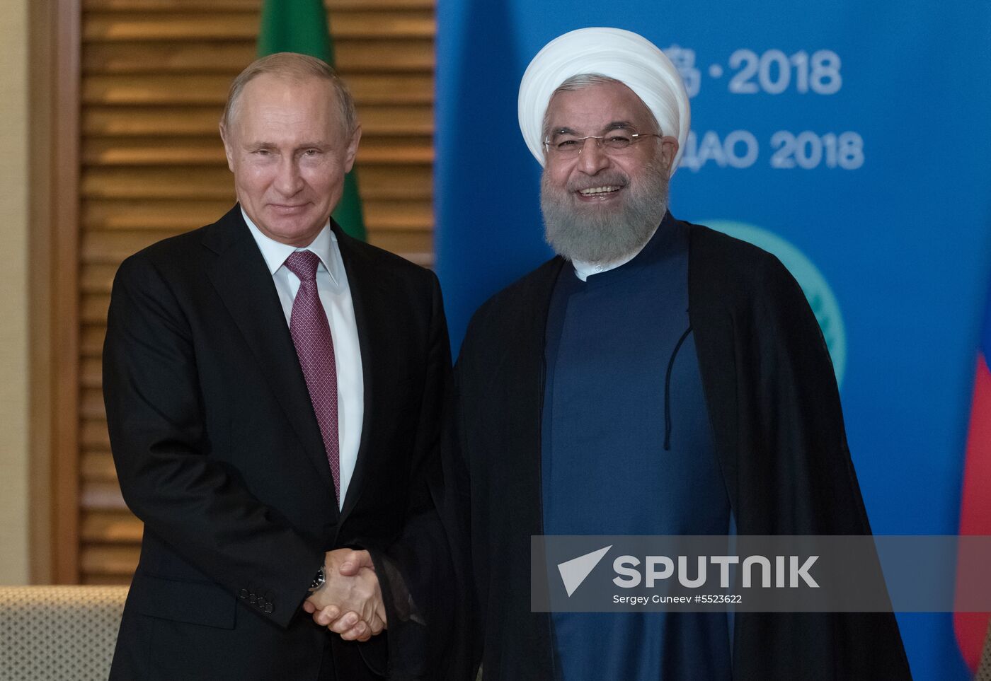 President Vladimir Putin at SCO Summit in China