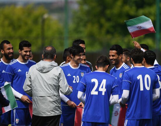 Russia World Cup Iran Training