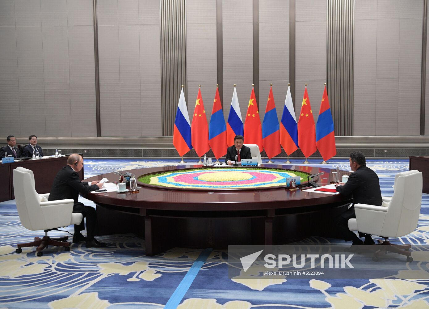 President Vladimir Putin at SCO Summit in China