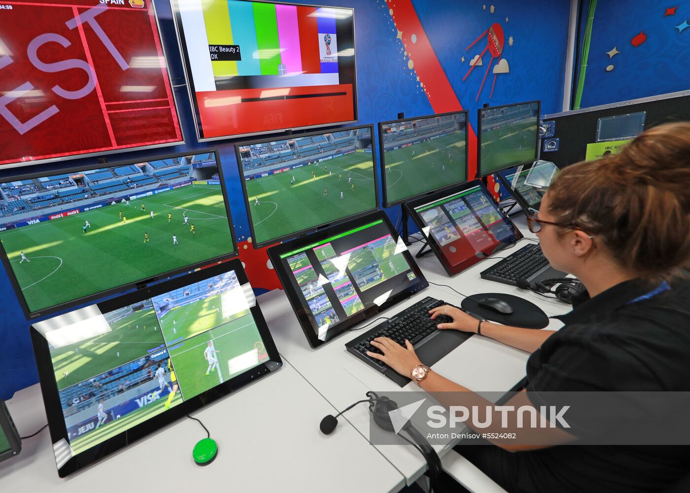 Russia World Cup Broadcast Center